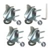 Heavy Duty Leveler Legs w/Lock Nuts - Leveling Feet for Furniture, Cabinets, & Workbench - 4 Pack 49 718xJIbo9L