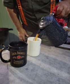 Granite Ware 3 Qt Coffee Boiler. Enameled Steel 12 cups capacity. Perfect for camping, Heat Coffee, Tea and Water directly on stove or fire. 45 718xJe35NkL