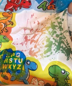 Kids Toys Water Doodle Mat: Dinosaur Painting Coloring Pad for Toddlers 1-3 - Aqua Magic Drawing Board for 2 3 4 Year Old Toddler Arts and Crafts Christmas Birthday Gifts for Girls Boys Age 2-4 3-5 46 718yQwka0yL