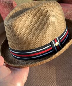 Peter Grimm Depp Fedora Hat Large-X-Large Brown 39 718z1wYoZQL