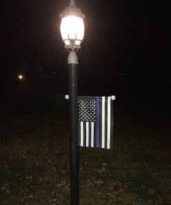 ERT Thin Blue Line Garden Flag Double sided 12.5 x 18 Inch Police Flag American Flag Made by Oxford lawn decoration 29 718zCLdJ8KL