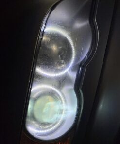 iJDMTOY 7000K Xenon White 264-SMD LED Angel Eyes Halo Ring Lighting Kit Compatible with BMW E36 E46 3 Series E39 5 Series E38 7 Series (Fit Xenon Trim ONLY) 46 718ze BW7L