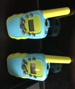 Selieve Toys for 3-12 Year Old Boys Girls, Walkie Talkies for Kids 22 Channels 2 Way Radio Toy with Backlit LCD Flashlight, 3 Miles Range for Outside, Camping, Hiking Blue 46 718zoHBFGxL