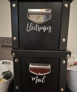 Snap-N-Store Letter-Size File Box, Black (SNS01533) Letter File 35 719 ibBOHWL