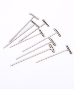 Eisco Labs Nickel Plated Dissection T-Pins (Pack of 100)
