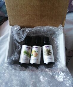 3-Pack Variety of Now Essential Oils: Summer Night Blend - Citronella, Lemongrass, Grapefruit 12 7191i2V hqL