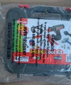 Kidzlane Tool Set for Toddlers & Kids | 20pcs Toy Tools with Electronic Cordless Drill and Tool Box | Play Tool Kit for Kids & Toddler Boys & Girls | Kids Tool Kit 19 Pieces | Kids Tool Box 36 7193HQ9852L