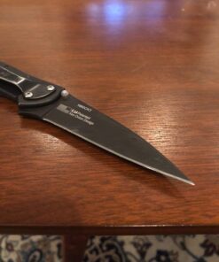 Kershaw Leek BlackWash Folding Pocketknife, 3" 14C28N Stainless Steel Blade, Assisted Opening Folding EDC 67 7193aXpthVL