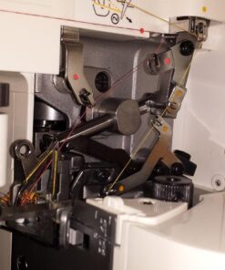 SINGER | ProFinish 14CG754 2-3-4 Thread Serger with Adjustable Stitch Length, & Differential Feed - Sewing Made Easy,White 71 7194j8cKROL