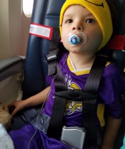 Cares Airplane Harness For Kids - Toddler Travel Restraint - Provides Extra Safety For Children on Flights - Light Weight, Easy to Store and Installs In Minutes, Black 28 7194oCIIFqL
