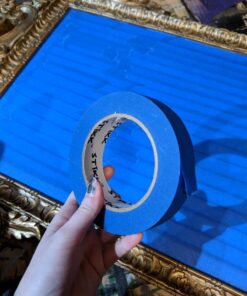 STIKK Painters Tape - 3pk Blue Painter Tape - 1 inch x 60 Yards - Paint Tape for Painting, Edges, Trim, Ceilings - Masking Tape for DIY Paint Projects - Residue-Free Painting Tape 3 Pack 39 7195Nvx0nZL