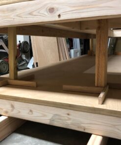 2x4basics 90164MI Custom Work Bench and Shelving Storage System, Black Work Bench with Shelf 78 71965ASn8RL