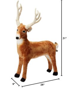 Melissa & Doug Giant Deer - Lifelike Stuffed Animal (over 3 feet long) 29 7196AS4pbwL