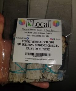 JL Local White Sage Smudge Sticks Bundles Gift Set - California Sage - Smudging & Cleansing Wands (3 Pack) 3 Pack 34 7196OMJNhML 1