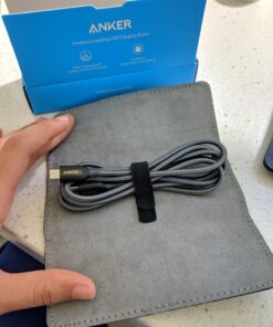 Anker Powerline+ USB C to USB C Cable, 60W USB 2.0 Cable (6ft), for USB Type-C Devices Including Galaxy Note 8 S8 S8+ S9, iPad Pro 2020, Pixel, Nexus 6P, Matebook, MacBook and More 33 719745hJEYL