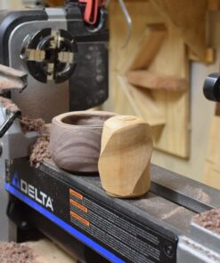 Delta Industrial 46-460 12-1/2-inch Variable-Speed MIDI Lathe, Gray Sander 33 7197Ggioi4L