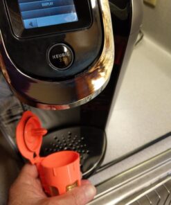 Fill N Save 2 Pack Reusable Carafe K-Cups. 24K Gold Reusable coffee filter for the Keurig 2.0, K200, K300, K400, K500 Series of Machines. Refillable K Carafe Pods (Carafe) 46 7197Pff9xOL