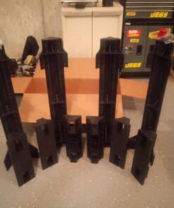 2x4basics 90164MI Custom Work Bench and Shelving Storage System, Black Work Bench with Shelf 63 7197bjzGHjL