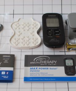 OMRON Max Power Relief TENS Unit Muscle Stimulator, Simulated Massage Therapy for Lower Back, Arm, Shoulder, Leg, Foot, and Arthritis Pain, Drug-Free Pain Relief (PM500) 44 7197y8k60ZL