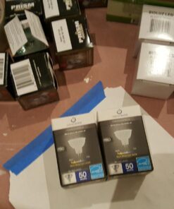 Bioluz LED 10 Pack MR16 LED 50W Halogen Equivalent Dimmable 7w 3000K 12v AC/DC UL Listed 43 7198E44qwCL