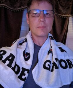 Gatorade Premium Sideline Towel Bi-color, White, Small 41 7199R1Ota2L