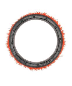 Oreck Commercial Orange Tile & Resilient Floor Scrub Brush for Orbiter Floor Machine ORB550MC, Clean Heavy-Duty Floors, 12 Inch Diameter 0.028 Inch Crimped Polypropelene Bristles, 237047, Orange Orbiter Brush 25 7199lauR06S 1