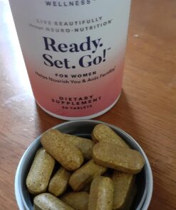 Ready Bird Women's Fertility Vitamins, Conception Supplement & Prenatal Multivitamin for Women, Methylfolate (Folic Acid), Whole Food Herbal Blend, Vegan, Includes Bonus Tips to Get Pregnant, 30 Ct 30 Count (Pack of 1) 36 7199qYyVtyL 1