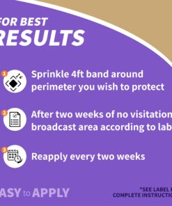 Bonide Snake Stopper Snake Repellent, 4 lb. Ready-to-Use Granules for Outdoor Pest Control, People & Pet Safe 17 7199zqWNLML 1