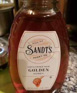 Sandt's Unfiltered Raw Honey Varietal Bundle - Golden, Clover & Orange Blossom (3 LBS) Golden, Clover, Orange Blossom 21 719CXCLxdZL