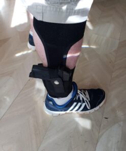 CONCEALED CARRIER (TM) Ankle Holster for Concealed Carry Pistol | Universal Leg Carry Gun Holster with Magazine Pouch for Glock 42, 43, 36, 26, S&W Bodyguard .380, 38, Ruger LCP, LC9, Sig Sauer 65 719ChGNAWLL