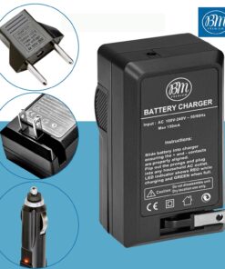 BM Premium 2 Pack of EN-EL15B Batteries and Battery Charger for Nikon Z6, Z7, D780, D850, D7500, 1 V1, D500, D600, D610, D750, D800, D800E, D810, D810A, D7000, D7100, D7200 Digital Cameras 13 719DBXRh8hL