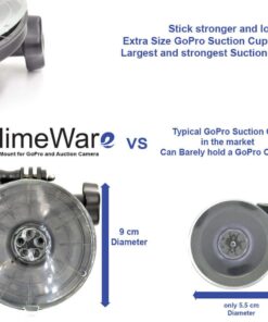 Alternative view of SublimeWare Suction Cup for Gopro Mount Car Windshield Window Vehicle Boat Camera Holder for Gopro Suction Cup Mount - for GoPro Hero 10 Hero 9 Black Max 360 Hero 8 Black Hero 7 Hero 6 HD