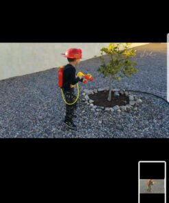 Prextex Fireman Backpack Water Guns for Kids w/Fire Hat | Water Toys Big Water Gun | Super Fast Squirt Water Blaster| All Ages Kids & Adults | Play Range Water Gun for Pool Party Favors Includes fireman hat 42 719DOuYD66L