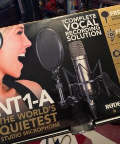 Rode NT1-A Large-Diaphragm Condenser Microphone NT1 3rd Gen Silver 46 719EHaPTfoL