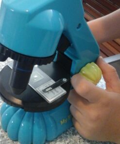 My First Lab’s MFL-20 Mini Microscope for Kids 5-7 - Entry Level STEM Microscope Kit with Child’s Microscope, Microscope Slides, Guide and More 13 719EHuBK16L