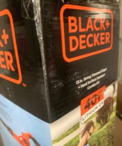 BLACK+DECKER 40V Max Cordless Sweeper & String Trimmer Combo Kit (LCC340C) 20V Sweeper & String Trimmer Combo Kit 39 719Et7aVEyL 1