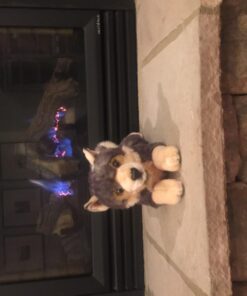 Aurora® Adorable Miyoni® Wolf Stuffed Animal - Lifelike Detail - Cherished Companionship - Gray 16 Inches 29 719FqM2pqaL