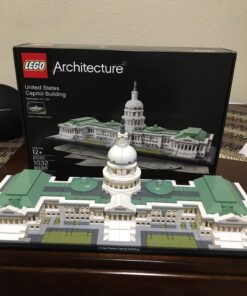 LEGO Architecture 21030 United States Capitol Building Kit (1032 Pieces) (Discontinued by Manufacturer) 32 719GRVIPUJL