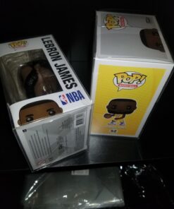 PLAYOLY Pop Protector Case for Funko - 4" Inch Pop! Vinyl Figures, Strong Pop Protectors, Crystal Clear, Heavy Duty Acid Free w/ Protective Film Lot of 20 45 719HXWXn4L