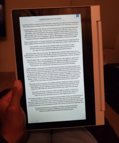 Lenovo Chromebook C330 2-in-1 Convertible Laptop, 11.6" HD Display, MediaTek MT8173C, 4GB RAM, 64GB Storage, Chrome OS, Blizzard White 38 719J6e 7hzL