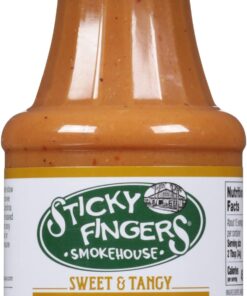 Sticky Fingers Carolina Barbecue Sauce Bundle: (1) Classic and (1) Sweet Barbecue Sauce, 1 of each 1.13 Pound (Pack of 2) 8 719JEJC7CPL