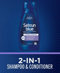 Selsun Blue 2-in-1 Anti-dandruff Shampoo & Conditioner, 11 fl. oz., Maximum Strength 2-in-1 Treatment, Selenium Sulfide 1% All Hair Colors 11 Fl Oz (Pack of 1) 13 719JgXucjPL