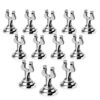 New Star Foodservice 23428 Triton Harp Clip Style, Place Card/Table Number Holder, 1.5 Inch, Silver, Set of 12 Silver, 12 piece, 1.5-Inch 14 719LvrgMijL