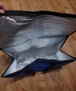 NZ home 3XL Insulated Cooler Bag and Food Warmer for Food Delivery & Grocery Shopping with Zippered Top, Black (1 pack) 3X-Large 1 37 719MIweguBL