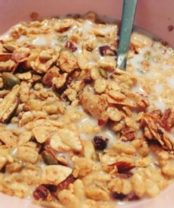 Diabetic Kitchen Cinnamon Pecan Granola Cereal - Low Carb Snacks w/Prebiotics & No Added Sugar - No Erythritol, 3 Net Carbs & Gluten-Free 29 719ND dtPL 1