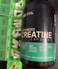 Optimum Nutrition Micronized Creatine Monohydrate Capsules, Keto Friendly, 2500mg, 300 Capsules (Packaging May Vary) Unflavored - Capsules 300 Count (Pack of 1) 29 719NQeqkNcL