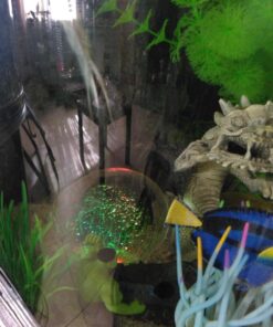 LONDAFISH Aquarium Bubble Light Aquarium Air Stone LED Light Air Pump Bubble Stone Lamp 27 719OPpM6HhL