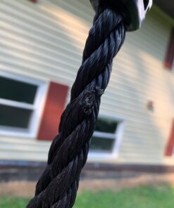 M & M Sales Enterprises MM00124Web Riderz Outdoor Swing N' Spin- Safety Rated to 600 lb, 39 inch Diameter, Adjustable Hanging Ropes, Ready to Hang and Enjoy as a Family, Black 52 719OyTV1sQL