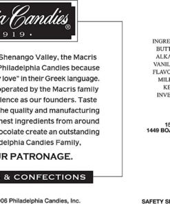 Alternative view of Philadelphia Candies Original Pecanettes (Caramel Pecan Turtles), Milk Chocolate 1 Pound Gift Box Pecanette Original / Milk Chocolate 1 Pound (Pack of 1)