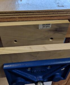 IRWIN Woodworking Vise, 6-1/2-Inch (226361) Silver/Blue 52 719QEjCK3L